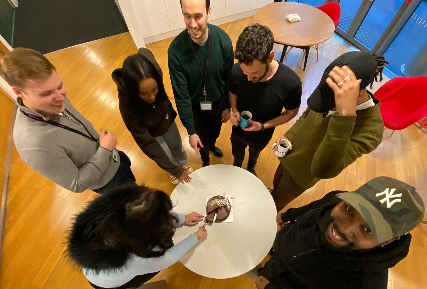 The Oliver Team brainstorming ideas together The Oliver Team brainstorming ideas together